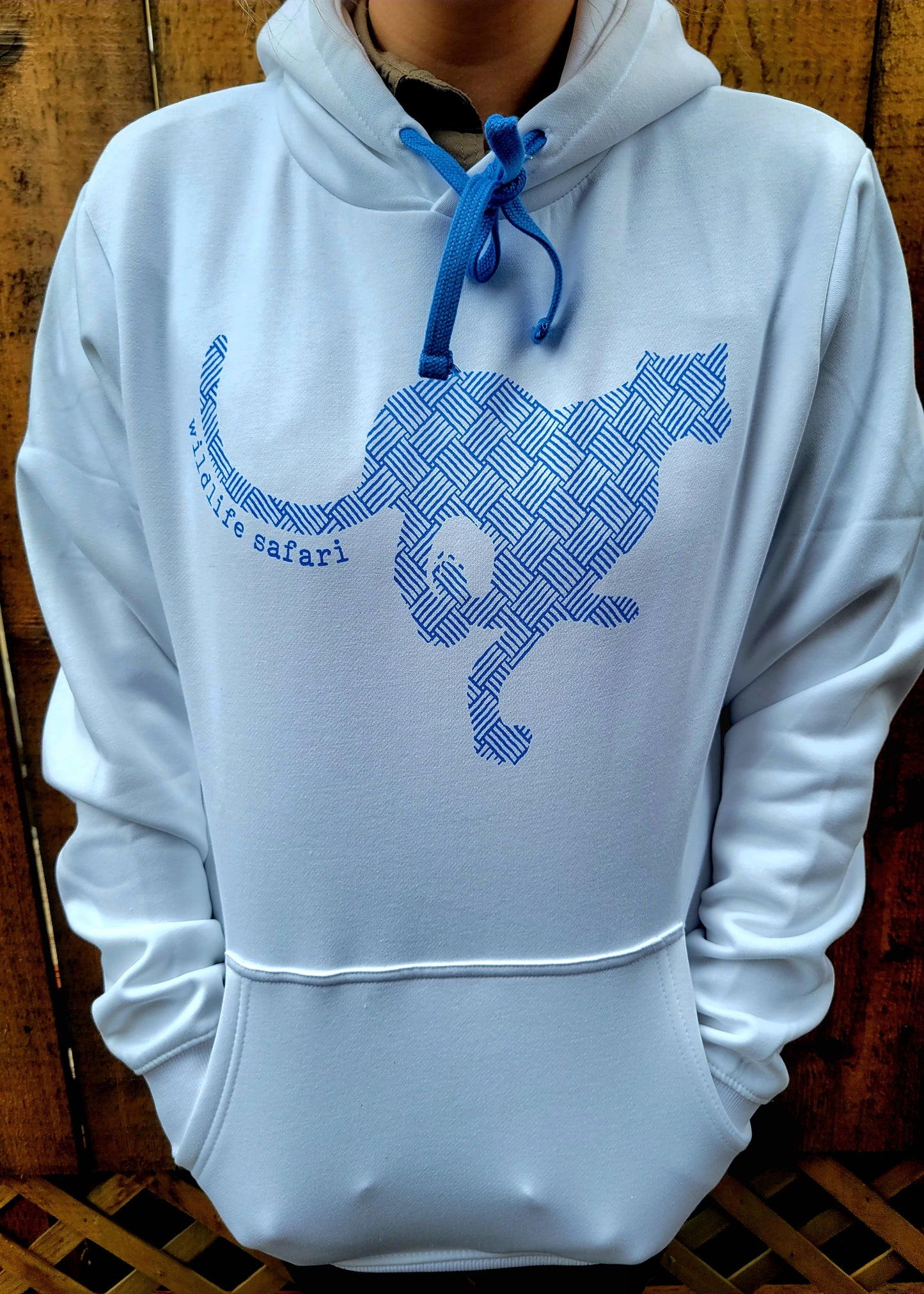 White Cheetah Hoodie